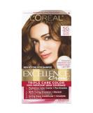 L'Oreal Paris Excellence Creme Permanent Triple Care Hair Color  5G Medium Golden Brown  Gray Coverage For Up to 8 Weeks  All Hair Types  Pack of 1 1 Count (Pack of 1) 5G Medium Golden Brown - Buy Online on SooperMarket.com