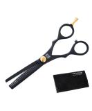 Professional Hair Thinning Scissors Hair Texture Thinning Scissors Japanese Styled Blades Designed for Hairdressers Barbers and Personal Use 5.75 inch + Case - Buy Online on SooperMarket.com