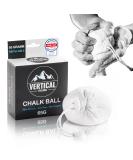 Vertical Fellows Chalk Ball 65 gram Return - Dermatest very good - ideal chalk & magnesia chalkball for climbing bouldering gymnastics weightlifting cross fit - Buy Online on SooperMarket.com
