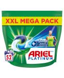 Ariel Platinum PODS Washing Liquid Laundry Detergent Capsules 52 Washes Touch Of Febreze Odour Defence Extra Stain & Odour Removal - Buy Online on SooperMarket.com