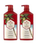Old Spice Fiji 2-in-1 Shampoo and Conditioner for Men, 44 Fl Oz Each, Twin Pack Shampoo and Conditioner, Twin Pack - Buy Online on SooperMarket.com