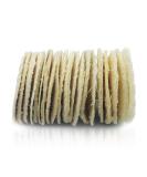 15 Pack Mini Exfoliating Loofah Face Pads - Eco-Friendly Shower Scrubber & Makeup Cleanser - Buy Online on SooperMarket.com