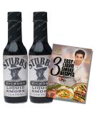 Stubbs Hickory Liquid Smoke for Cooking (148ml x 2) - Vegan Seasoning with Recipe Leaflet | Gluten-Free Liquid Smoke for Flavoring | Perfect for Vegetarians - Buy Online on SooperMarket.com
