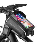 ROCKBROS Bike Phone Front Frame Bag Bicycle Bag Waterproof Bike Phone Mount Top Tube Bag Bike Phone Case Holder Accessories Cycling Pouch Compatible Phone Under 6.5 - Buy Online on SooperMarket.com