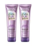 L'Oreal Paris EverPure Volume Sulfate Free Shampoo and Conditioner for Color-Treated Hair  8.5 Ounce (Set of 2) - Buy Online on SooperMarket.com