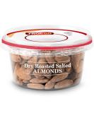 Tropgo Roasted Salted Almonds 180g Tub - Almond Nuts in Resealable and Recyclable Tub - Wholesome Trail Mix with Fibre Protein and Essential Minerals - Healthy Nuts for All Ages - Buy Online on SooperMarket.com