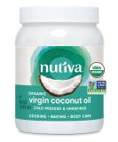 Nutiva Organic Coconut Oil Virgin 54 fl oz (1.6 L) - Buy Online on SooperMarket.com