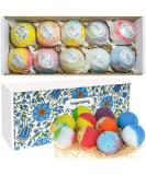 Nagaliving Bath Bombs Gift Set  10 Organic Bubble Bath Bombs  Bath Gift for Valentine s Day  Christmas 10 Count (Pack of 1) - Buy Online on SooperMarket.com