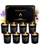 Kristen Fragrance Candles Gift Set for Women - 8-Pack Natural Soy Wax Aromatherapy Candles for Home | Ideal Birthday Christmas & Thanksgiving Gifts - Buy Online on SooperMarket.com