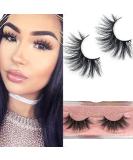 GOO GOO Mink Lashes  18mm Natural False Eyelashes 3D Layered Effect Real Siberian Mink Fur Fake Eyelashes Hand Made Strips Eyelashes Reusable Make Up 1 Pair Natural Lashes Natural00/18mm - Buy Online on SooperMarket.com