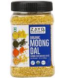 Zayd Organics Moong Dal, Split Mung Beans, USDA Organic, 1.75lbs (800g) - Buy Online on SooperMarket.com