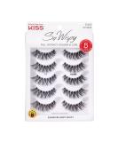 KISS Products So Wispy Lashes, 5 Pair (Package May Vary) 5 Pair (Pack of 1) Maximum Volume - Multi Pack - Buy Online on SooperMarket.com