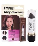 FYNE Root Touch Up Cover Stick - Instant Dark Brown Grey Hair Cover Up - Magic Retouch Temporary Hair Colour for Men & Women Dark Brown Stick 1 count (Pack of 1) - Buy Online on SooperMarket.com