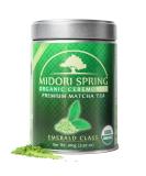 Midori Spring Organic Japanese Ceremonial Matcha Powder | Radiation Free | USDA Organic | Kosher | Vegan | 3.52 oz - Buy Online on SooperMarket.com
