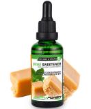 Alphapower Food Stevia Flavor Drops - Sugar-Free Toffee Caramel Aroma | 100% Natural Liquid Sweetener for Water Muesli & Desserts | 50ml - Buy Online on SooperMarket.com