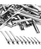 70 Pcs Alligator Hair Clips  3 Sizes Oversized Metal Silver Hair Bow Clips Single Prong Hairdressing Salon Hair Grip DIY Accessories Hairpins for Women Bows Making Crafts (3.9-2.2-1.8 inch) by PHSZZ - Buy Online on SooperMarket.com
