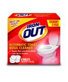 Iron OUT Automatic Toilet Bowl Cleaner, Repel Rust and Hard Water Stains with Every Flush, Household Toilet Cleaner, Pack of 1, 6 Tablets, White - Buy Online on SooperMarket.com