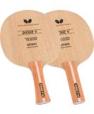 Diode V Butterfly Table Tennis Blade - Professional All-Wood Chopper/Defender Blade - Made in Japan (FL/ST Handle) - Buy Online on SooperMarket.com