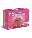 Simply Delish Instant Strawberry Pudding Mix - Plant Based & Guilt-Free Desserts 1.7oz (Pack of 6) | Sugar-Free, Non-GMO, Gluten-Free, Fat-Free, Vegan, Keto-Friendly - Buy Online on SooperMarket.com