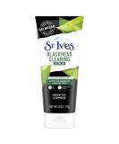 St. Ives Blackhead Clearing Face Scrub Clears Blackheads & Unclogs Pores Green Tea & Bamboo With Oil-Free Salicylic Acid Acne Medication, Made with 100% Natural Exfoliants 6 oz 6 Fl Oz (Pack of 1) - Buy Online on SooperMarket.com
