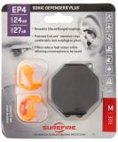 SureFire EP4 Sonic Defenders Plus Earplugs - Orange, Medium, Triple Flanged Design - Reusable - Buy Online on SooperMarket.com