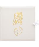 My First Year Baby Record Book - Commemorate Birth to 1st Year - White - Buy Online on SooperMarket.com