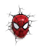 3D Light FX 816733002224 Spiderman Marvel Spider Man Mask 3D Wall Light Plastic Red Red Single - Buy Online on SooperMarket.com