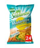 Soldanza Maduritos Plantain Chips Ripe 2.5 oz (Pack of 24) - Delicious Snack Choice - Buy Online on SooperMarket.com