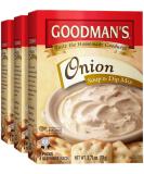 Goodman's Onion Soup & Dip Mix KFP 2.75 Oz (Pack of 3) - Flavorful Onion Seasoning - Buy Online on SooperMarket.com