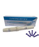 Lancing Device with 100 Lancets for Diabetes Blood Testing - Non-Diabetic Option - Buy Online on SooperMarket.com