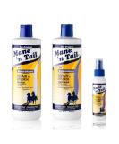 Mane 'n Tail Sulfate Free Repair & Replenish for Natural & Curly Hair | Vegan Curl Defining System | 15.2 oz Set with Detangler - Buy Online on SooperMarket.com