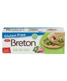 Dare Breton Gluten Free Herb & Garlic Crackers, 4.76 oz Box (Pack of 6) - Healthy Snacks, No Artificial Colors or Flavors. Tapioca & Green Lentil Flour - Buy Online on SooperMarket.com