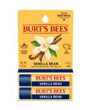 Burt's Bees Lip Balm Moisturizing Lip Care for All Day Hydration 100% Natural Vanilla Bean (2 Pack) Vanilla 2 Count - Buy Online on SooperMarket.com