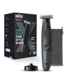 Braun Series XT5 5300 Hybrid Electric Trimmer | Waterproof Beard & Body Groomer with SkinSecure Two-Way Comb & Flex Head | Fast Shipping Worldwide - Buy Online on SooperMarket.com