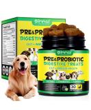 Probiotics for Dogs 30 Chews Pre & Probiotic Digestive Treats for Dogs Support Gut & Digestive Health Sensitive Tums Anal Glands & Bum Scooting Loose Stools Seasonal Allergies Itchy Skin - Buy Online on SooperMarket.com