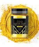 MONGASQUE Gold Luster Dust Edible Glitter for Drinks & Desserts 15g  Edible Gold Dust for Cakes & Edible Drink Glitter  No Gluten or Dairy  Vegan Gold Sprinkles for Cake Decorating & Chocolates 1. GOLD - Buy Online on SooperMarket.com
