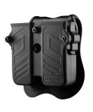 Double Magazine Pouch Fit 9mm 10mm .40 .45 Caliber Dual & Single Stack Magazines - Universal Mag Holder | Polymer Paddle Holster | Adjustable Size & Cant | Ambidextrous | Outside Waistband | Black - Buy Online on SooperMarket.com