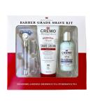 Cremo Barber Grade Shave Kit White - Premium Shaving Essentials for a Close Comfortable Shave | International Shipping Available - Buy Online on SooperMarket.com