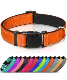 Joytale Reflective Dog Collar for Medium-Sized Dogs - Orange M | Durable & Stylish Pet Accessory - Buy Online on SooperMarket.com