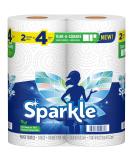 Sparkle Tear-A-Square Paper Towels, 2 Double Rolls  4 Regular Rolls, 2 Count (Pack of 1) - Buy Online on SooperMarket.com