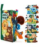 Baby Books 0-6 Months Infant Tummy Time Toys High Contrast Sensory Baby Toys 6 to 12 Months Touch Feel Book Gift Christmas Stocking Stuffers for Boys Girls 0-3 Months Book Early Learning Stroller Toy - Buy Online on SooperMarket.com
