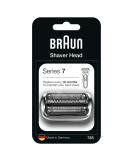 Braun Series 7 Electric Shaver Replacement Head, Easily Attach Your New Shaver Head, Compatible with New Generation Series 7 Shavers, 73S, Silver - Buy Online on SooperMarket.com