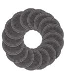SUNLAND Reusable Makeup Remover Pads For Face,Eye,Lips 16 Pack Microfiber Face Cleansing Gloves Washable With Laundry Bag and Travel Bag Rounds Toner Pads (round 3.15inchx16, dark grey) round 3.15inchx16 Dark Grey - Buy Online on SooperMarket.com