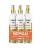 Pantene Conditioning Detangler Spray, Nutrient Boost, Pro-V Repair and Protect for Damaged Hair, 8.5 oz, 3 count (Packaging May Vary) - Buy Online on SooperMarket.com