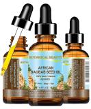African Baobab Seed Oil 100% Pure - Cold-Pressed Carrier Oil for Skin Hair Nails | 15ml | Vitamin C Rich by Botanical Beauty - Buy Online on SooperMarket.com