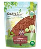 Organic Brown Flax Seeds, 5 Pounds  Whole Raw Flaxseeds, Non-GMO, Unroasted, Dried, Kosher, Vegan, Bulk. Rich in Omega-3 Fatty Acids, and Dietary Fiber. Perfect for Salads, and Baked Goods. 5 Pound (Pack of 1) - Buy Online on SooperMarket.com