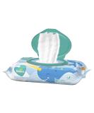 Pampers Baby Wipes Complete Clean Baby Fresh Scent 1X Pop-Top 72 Count Fresh 72 Count (Pack of 1) - Buy Online on SooperMarket.com