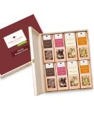 Wellnut Christmas Gift Box | 8 Premium Nut & Chocolate Snacks in Birch Wood | Perfect for Friends & Family - Buy Online on SooperMarket.com