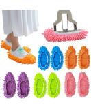 10pcs Washable Microfiber Mop Slipper Shoes Cover - Reusable Foot Socks for Floor Polishing - Ideal for Bathroom, Office, Kitchen & House Cleaning - Buy Online on SooperMarket.com