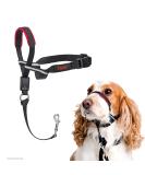 HALTI Optifit Headcollar Size Medium Dog Head Harness to Stop Pulling on the Lead Easy to Use Adjustable & Reflective Head Collar for Dogs Professional Anti-Pull Training Aid Black - Buy Online on SooperMarket.com